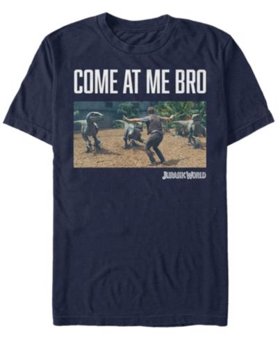 Мужская футболка Jurassic World Come At Me Bro с коротким рукавом