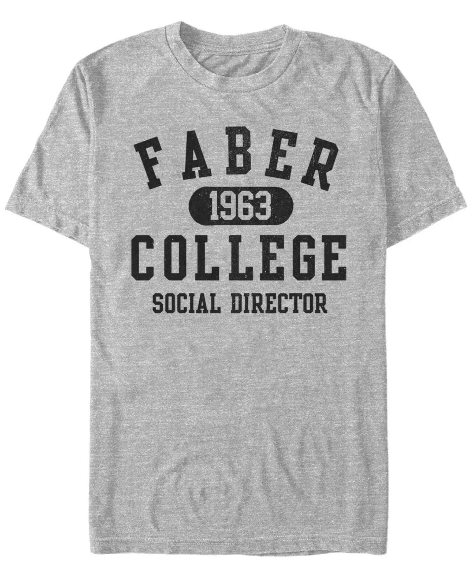 Fifth Sun Animal House National Lampoon's Men's Faber College Social Director Short Sleeve T-Shirt