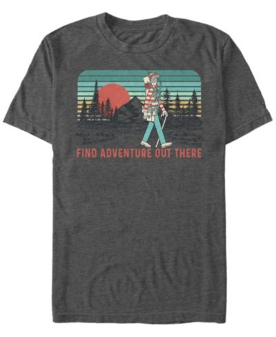 Мужская футболка Where's Waldo? Find Adventure Out Their Short Sleeve