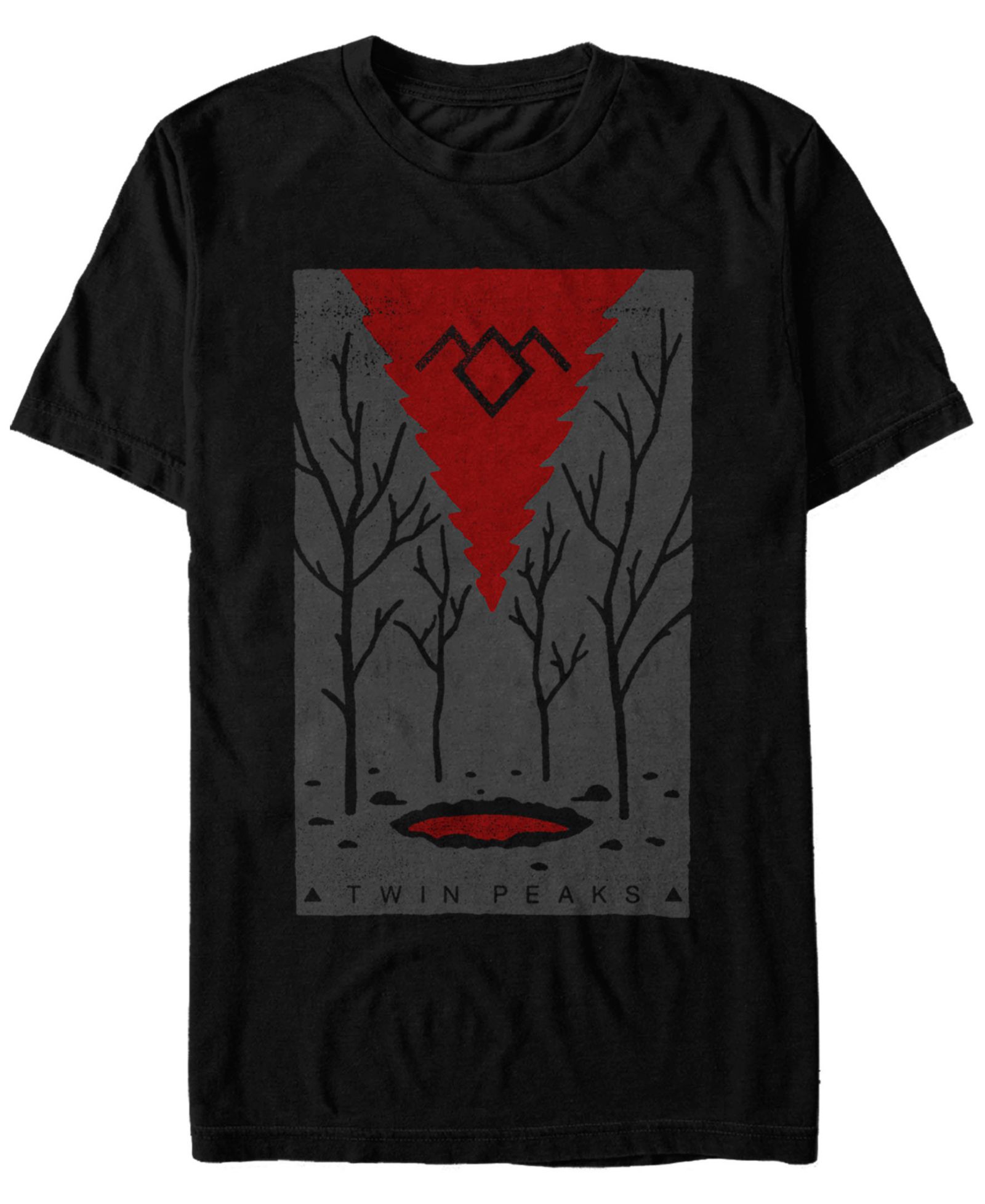 Twin Peaks Men's Painted Entrance Short Sleeve T-Shirt