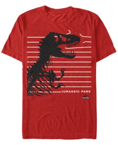 Мужская футболка Jurassic Park Breaking The Fence с коротким рукавом