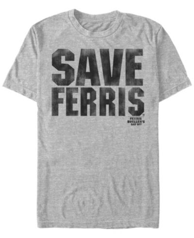Мужская футболка Paramount Ferris Bueller'S Day Off Save Him Short Sleeve