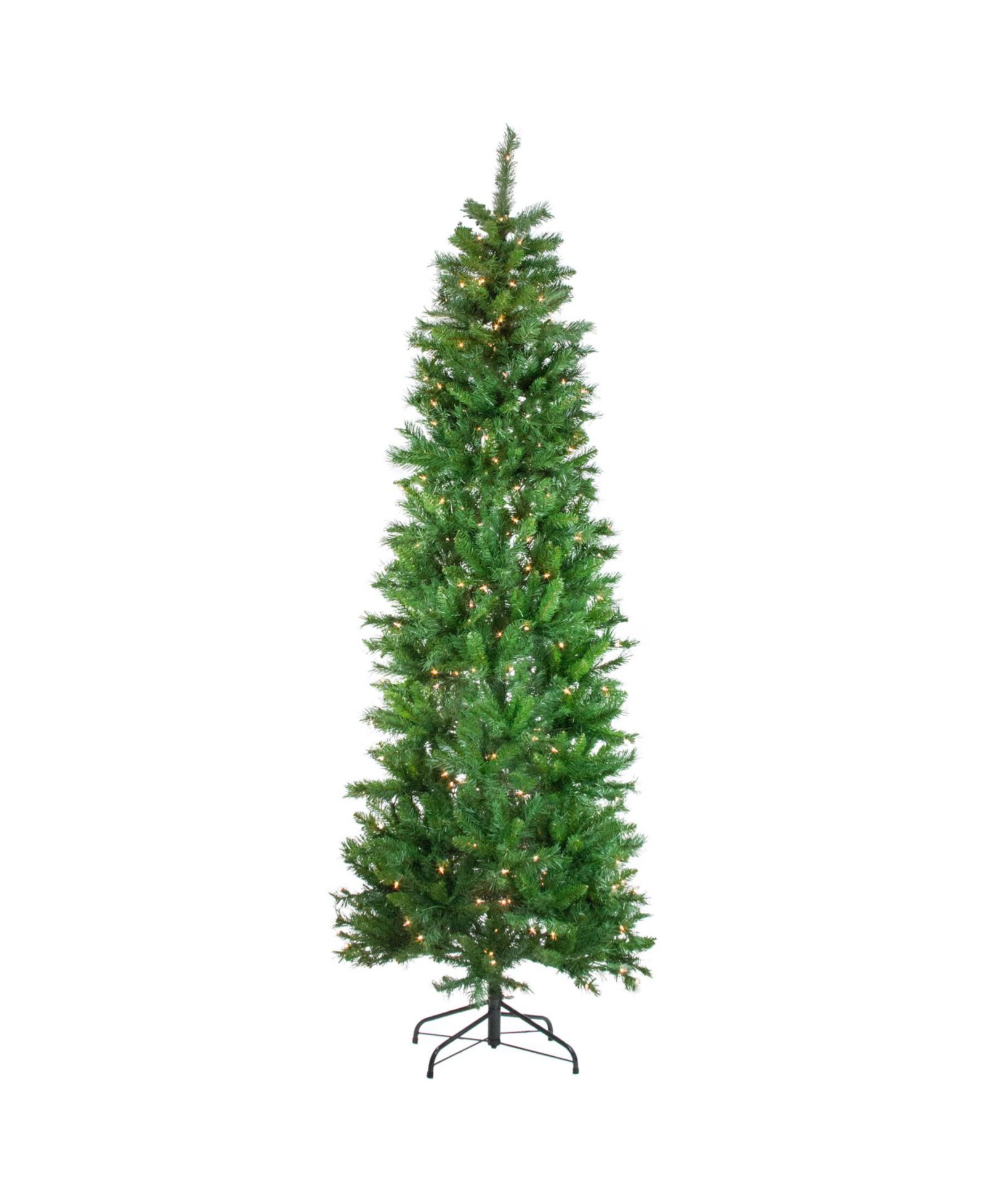 Искусственная рождественская ель Northlight 7.5' Stillwater Spruce с белыми огнями