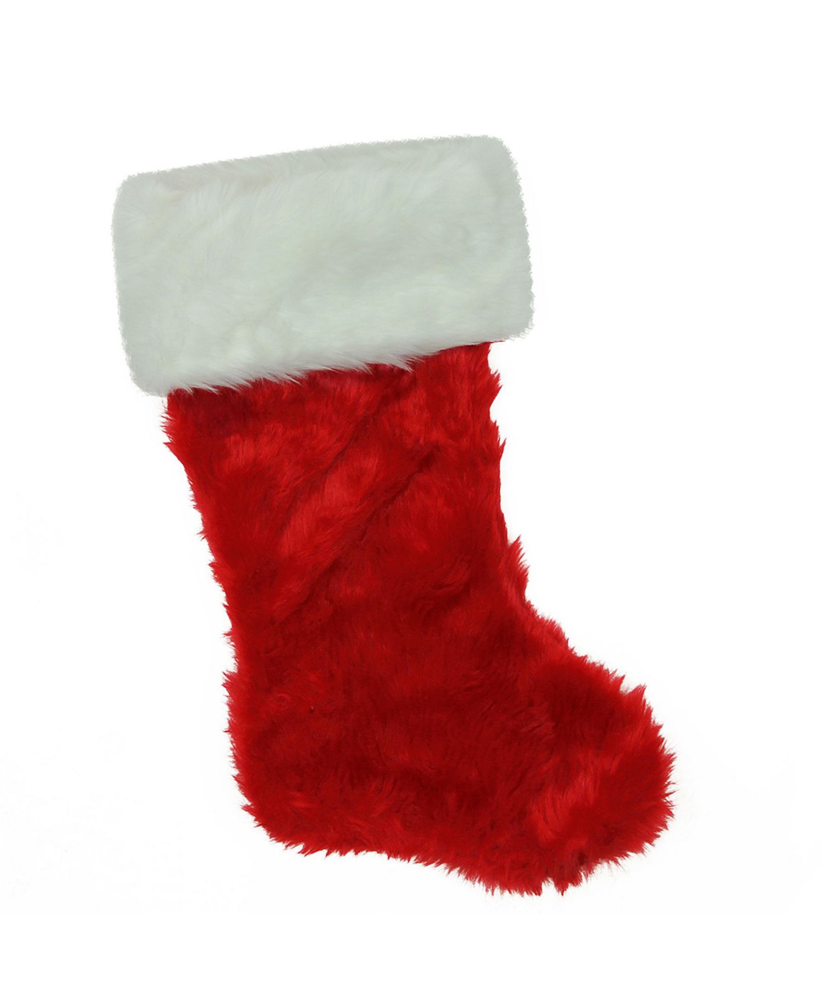 Рождественский носок Northlight 20" Traditional Red with White Cuff Extra Plush
