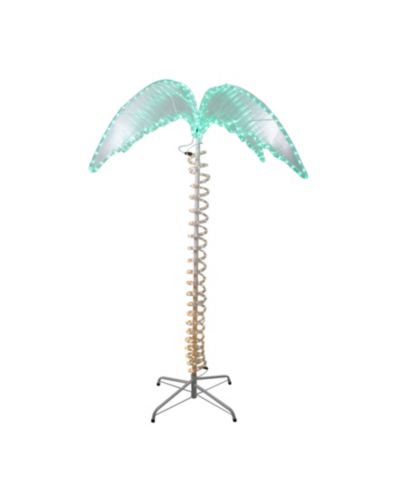 Декоративная светодиодная гирлянда Northlight 4.5' Green and Tan LED Palm Tree Rope Light для улицы