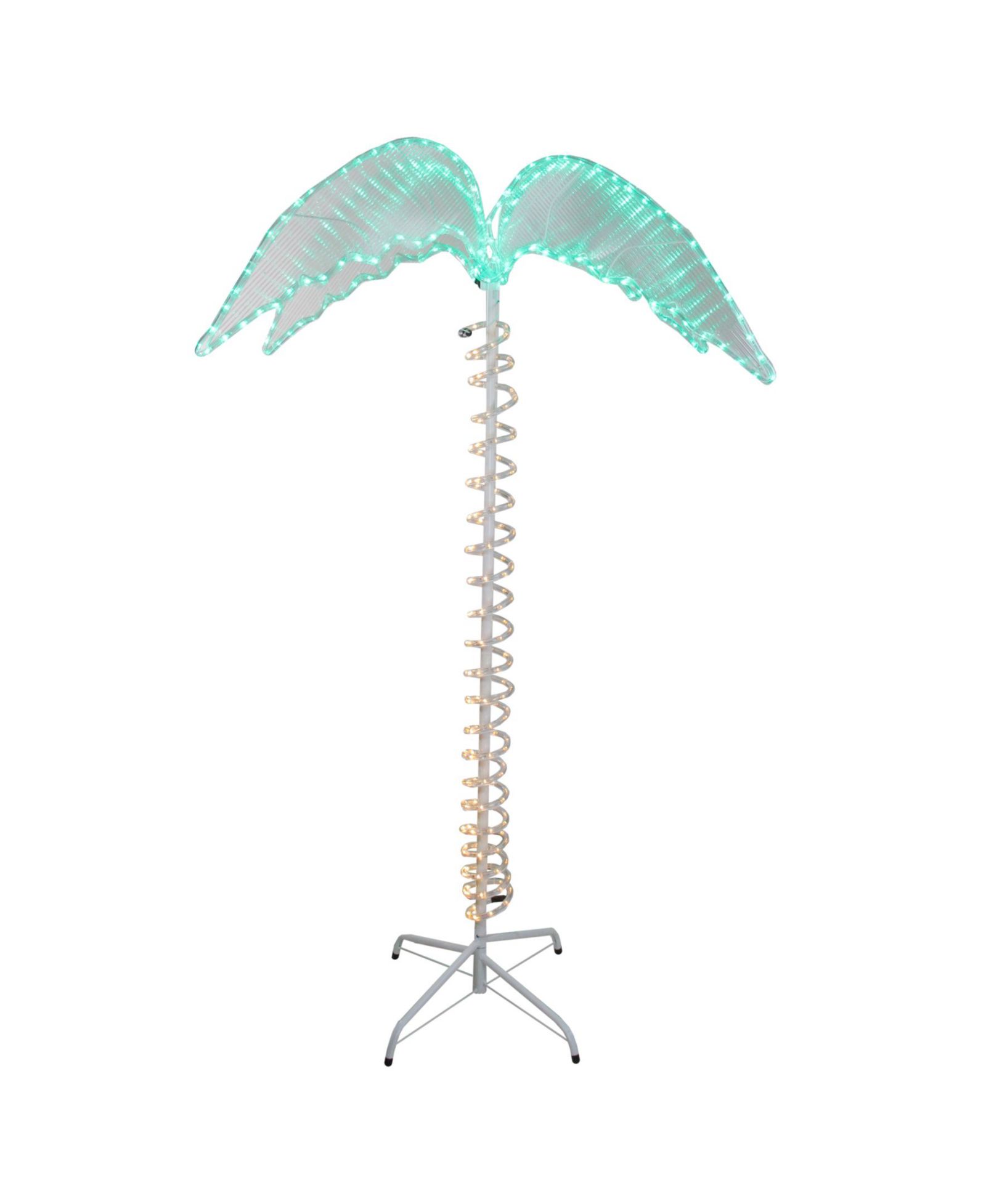 Northlight гирлянда в виде пальм Green and Tan Palm Tree 7' для уличного декора