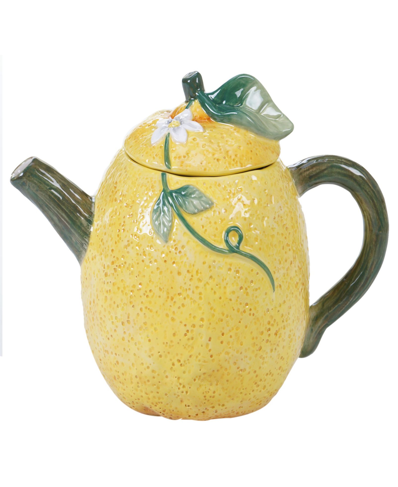 Certified International Citron 3-D чайник в форме лимона
