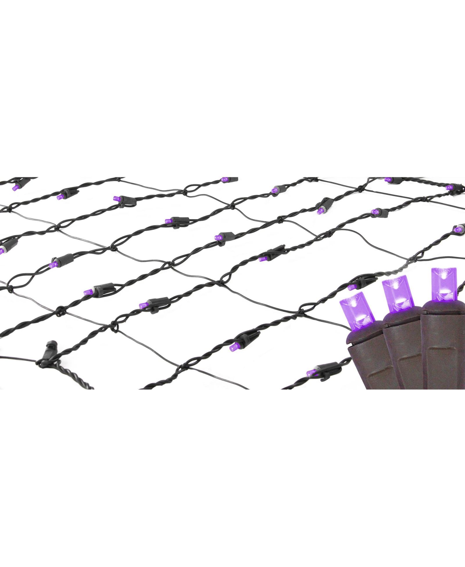 Светодиодная гирлянда Northlight 2' x 8' Purple LED Tree Trunk Wrap, Brown Wire