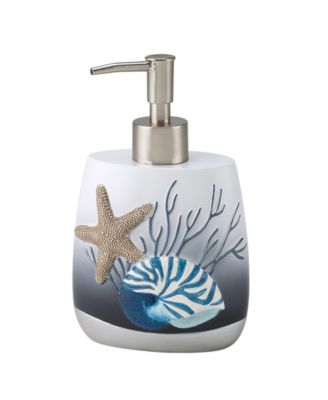 Дозатор для мыла или лосьона Avanti Blue Lagoon Ombre Seashells