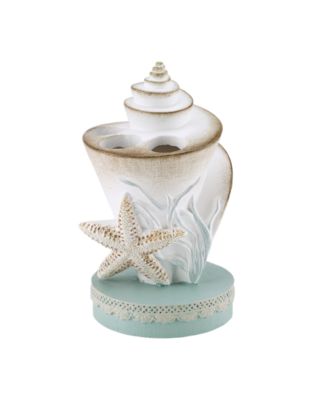 Подставка для зубных щеток Avanti Farmhouse Shell из смолы с текстурой