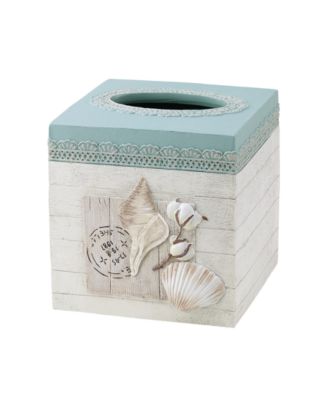 Кожаная крышка для салфитницы Avanti Farmhouse Shell Textured Resin