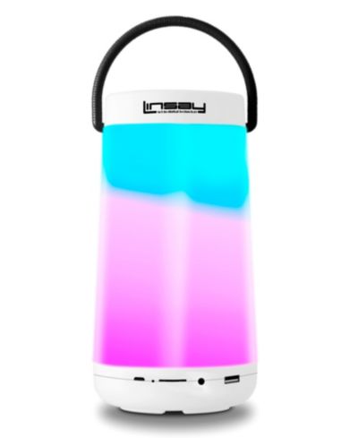 Беспроводной Bluetooth динамик LINSAY LED LIGHT PARTY SHOW для дома и улицы