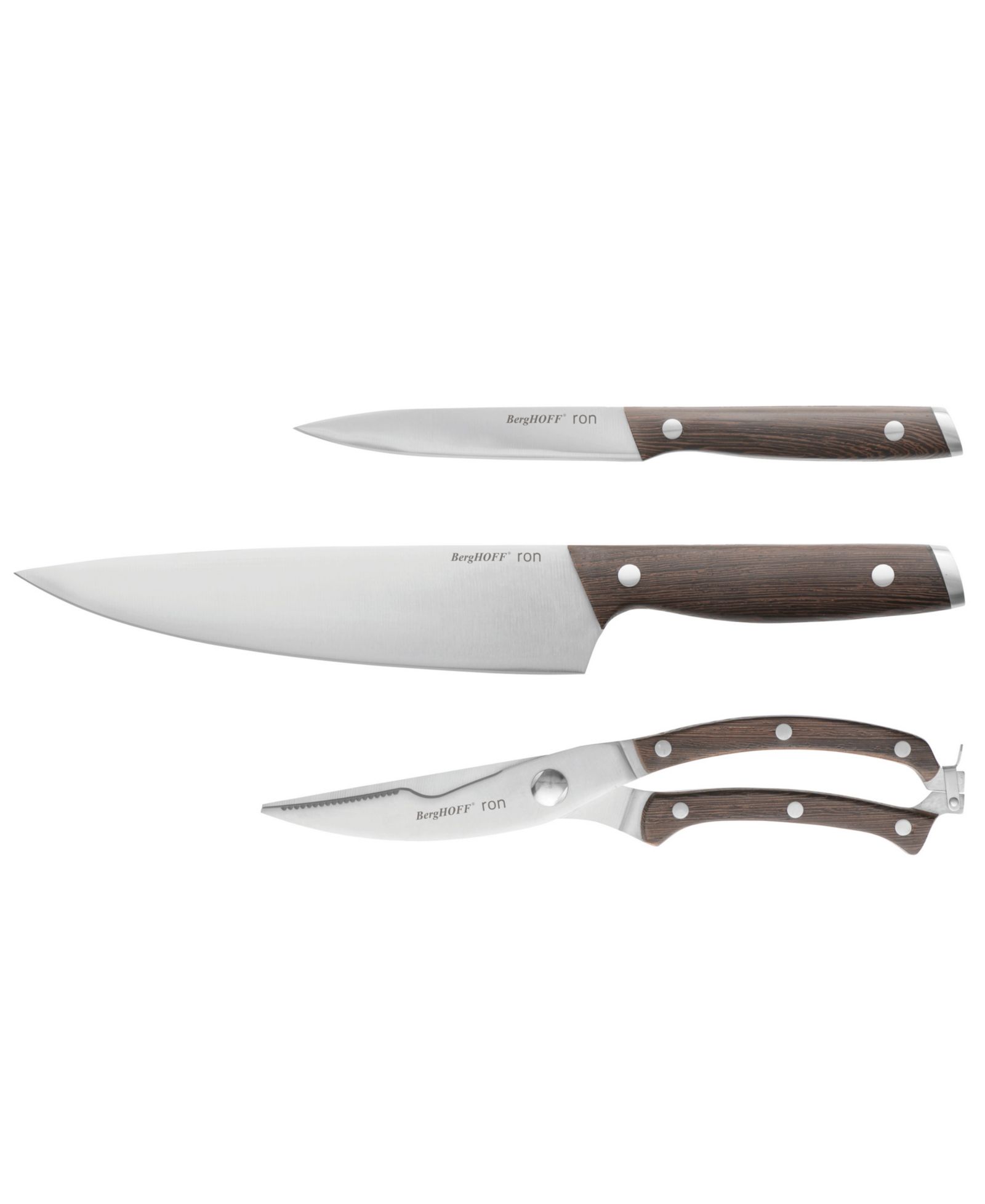 Набор столовых приборов BergHOFF Ron Collection 3-Pc.