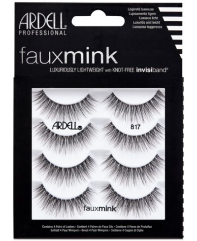 Накладные ресницы Ardell Faux Mink 817, упаковка 4 шт