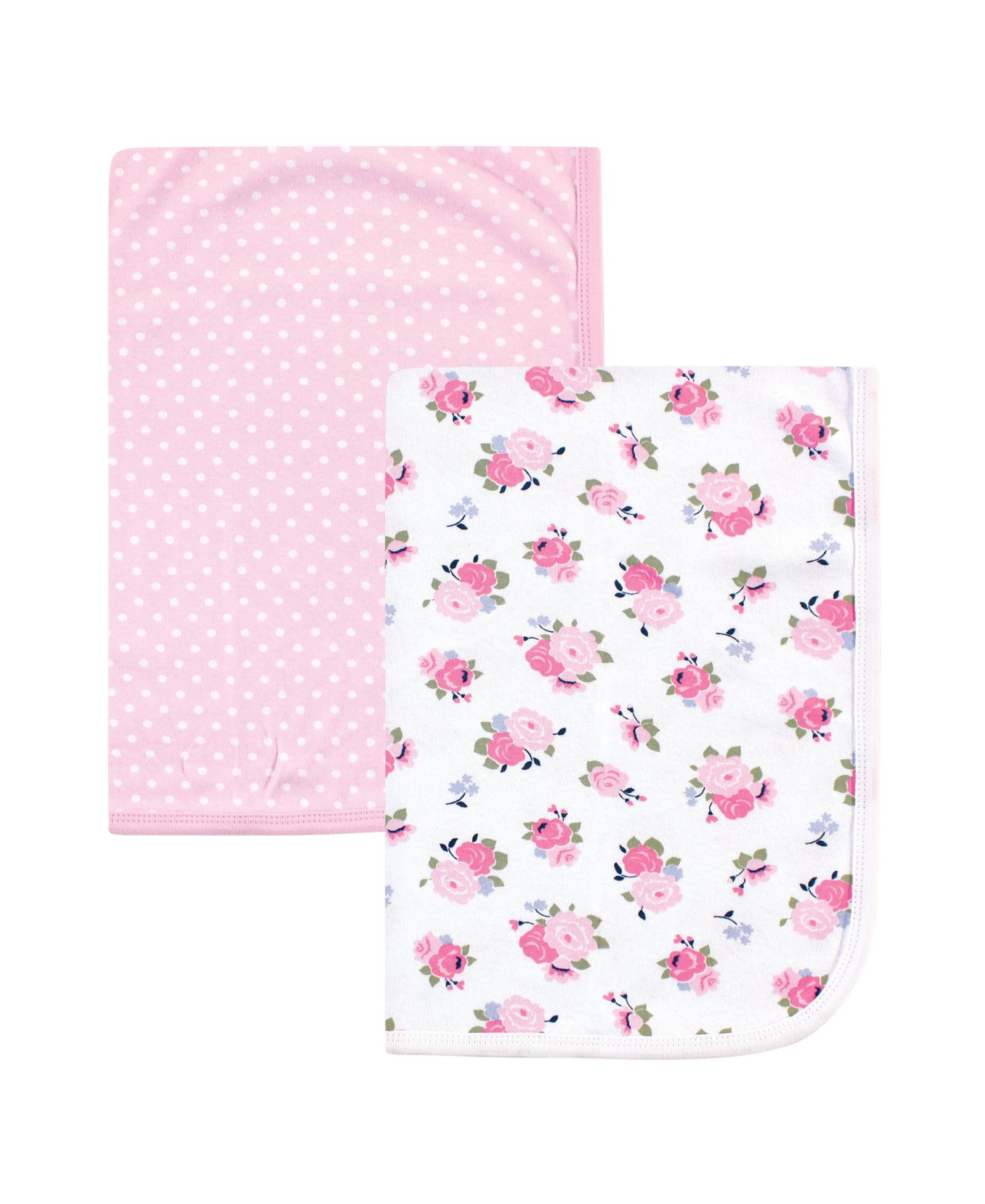 Luvable Friends Girls Cotton Swaddle Blanket