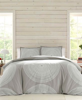 Marimekko Fokus Cotton Reversible 3 Piece Comforter Set, Full/Queen