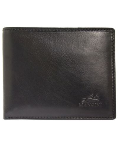 Mancini Men's Boulder Collection RFID Secure Billfold with Removable Left Wing Passcase