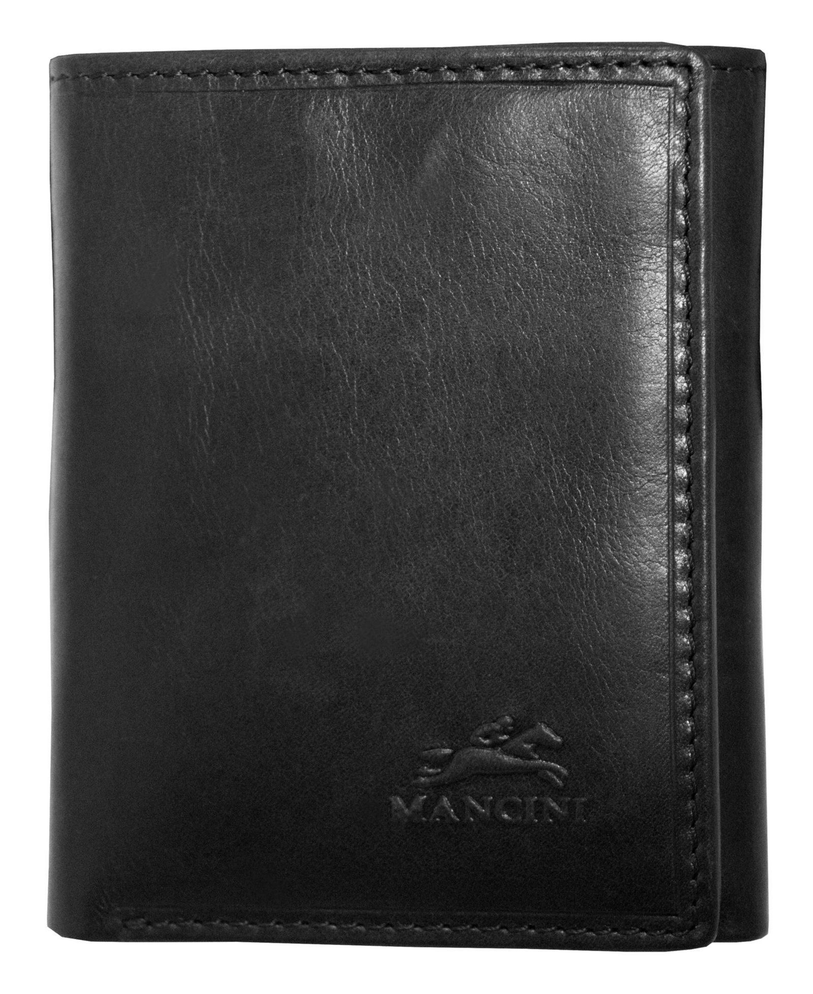 Mancini Men's Boulder Collection RFID Secure Trifold Wallet