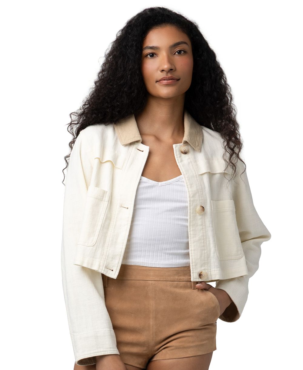 BLANK NYC Women's Cropped Jacket