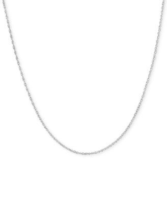 Легкая золотая цепочка 14k Yellow Gold 20" (1mm)