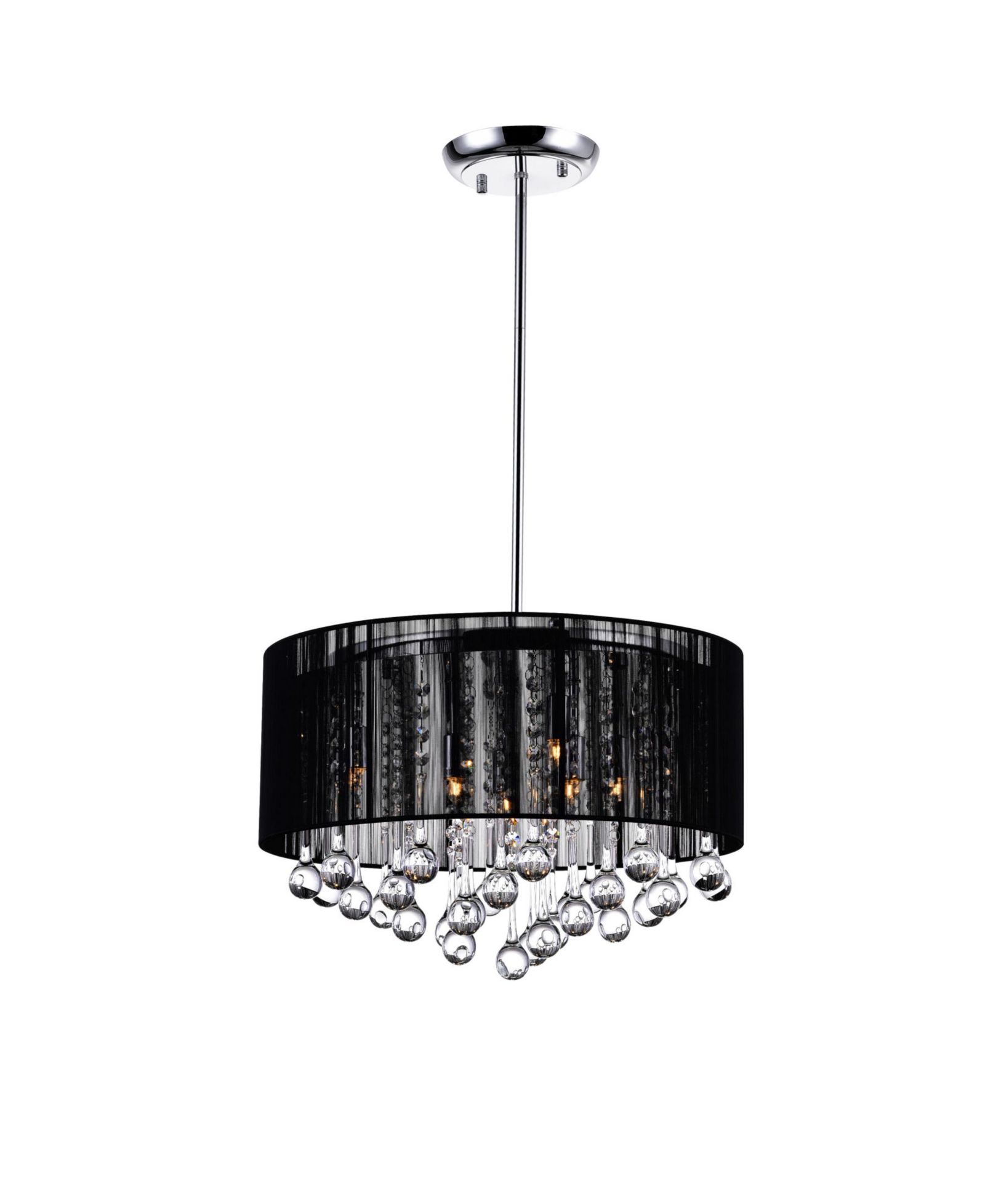 CWI Lighting Water Drop 6 Light Chandelier