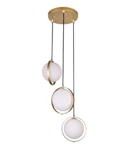 CWI Lighting Da Vinci 3 Light Multi Light Pendant