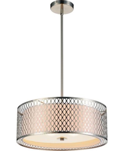 CWI Lighting Mikayla 3 Light Chandelier
