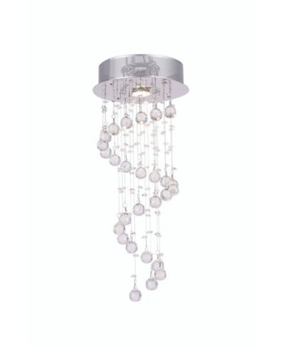CWI Lighting Spiral 1 Light Flush Mount