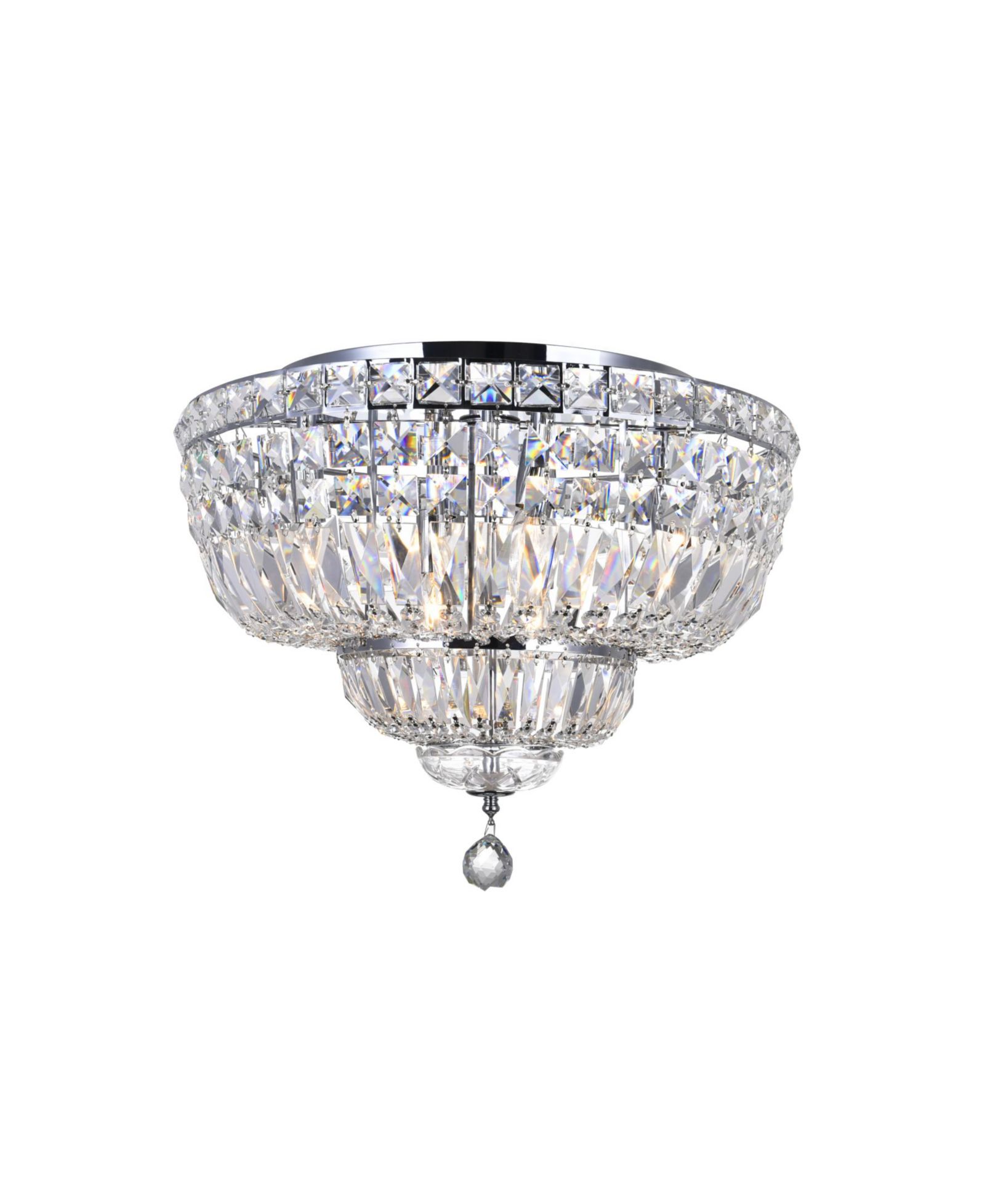 Потолочный светильник CWI Lighting Stefania 8 Light Flush Mount