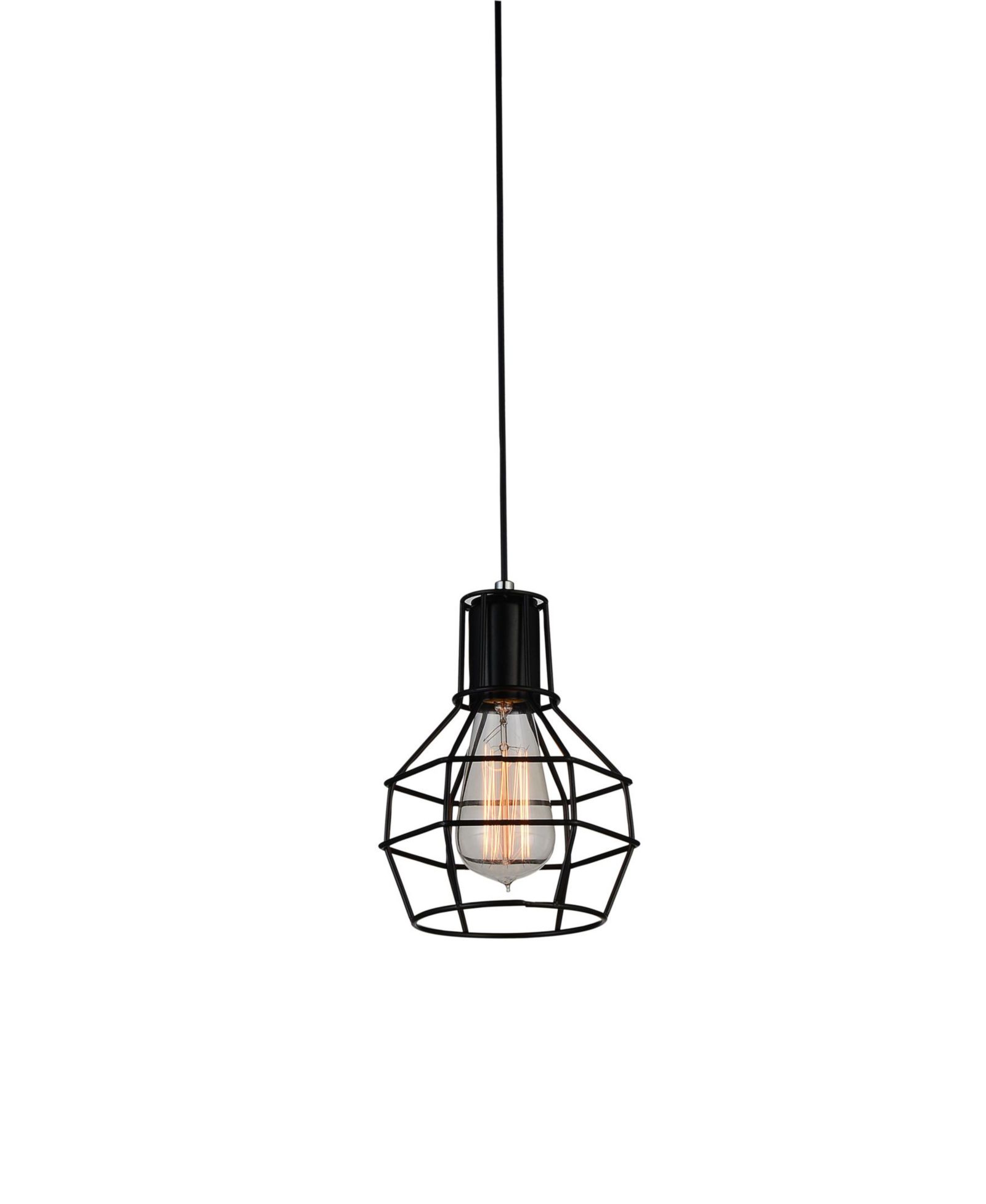 CWI Lighting Secure 1 Light Mini Pendant