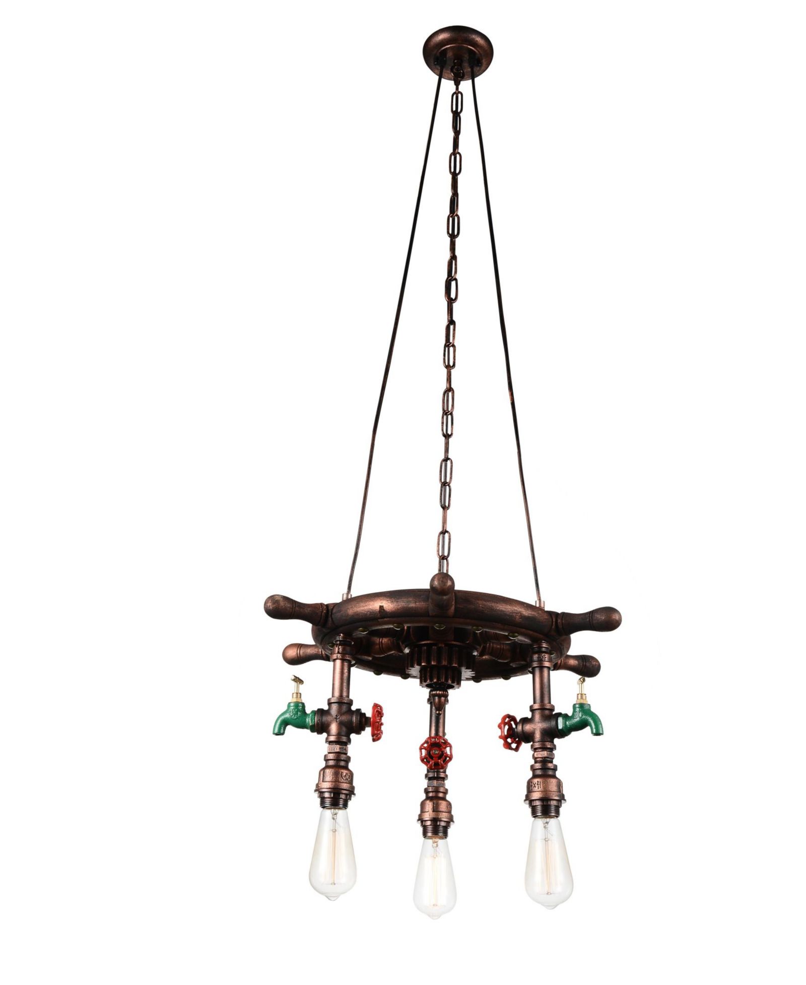 Люстра CWI Lighting Manor 3 Light Chandelier