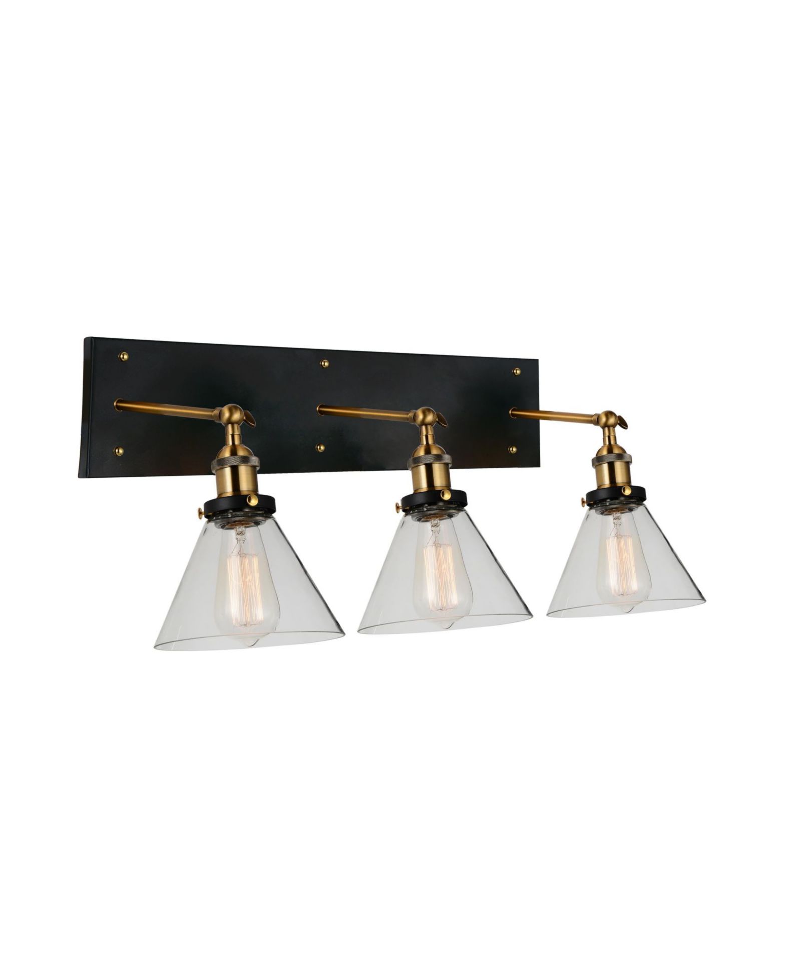 Настенный светильник CWI Lighting Eustis 3 Light Wall Sconce