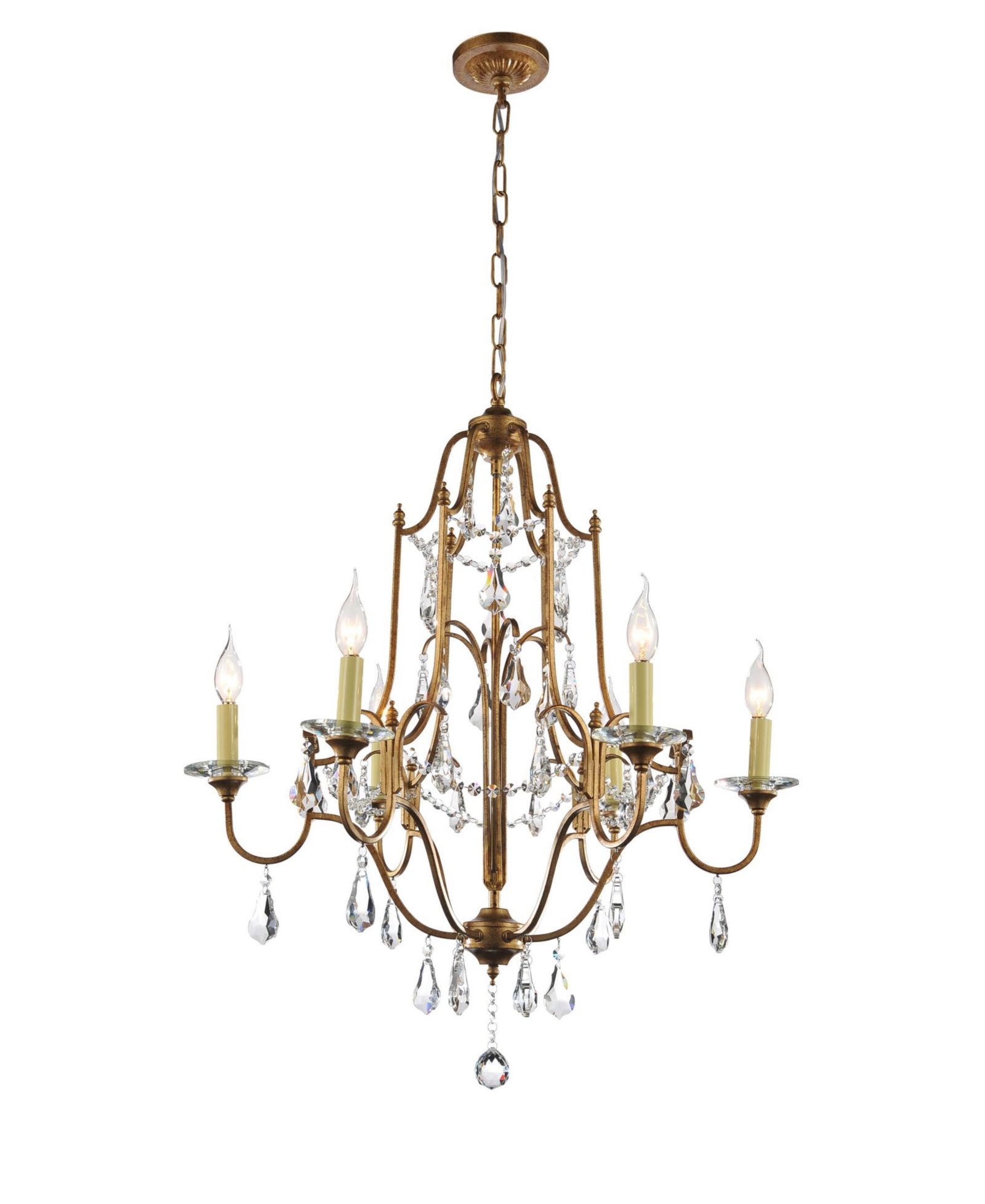 Люстра CWI Lighting Electra на 6 ламп