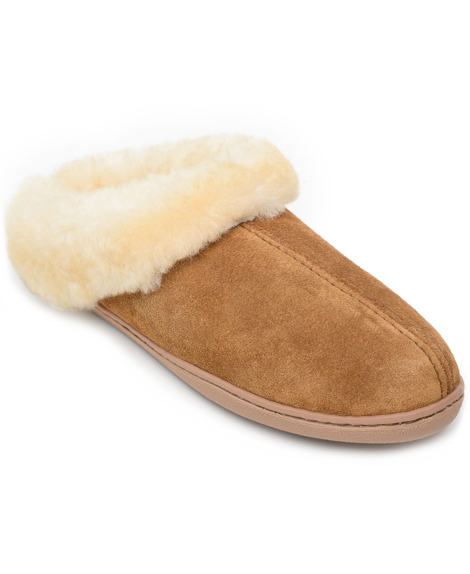 Minnetonka Женские тапочки-мюли из овчины