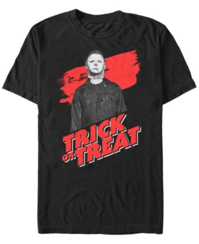 Мужская футболка Halloween 2 Michael Myers Trick or Treat с коротким рукавом