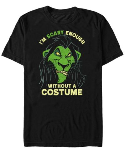 Мужская футболка Disney Lion King Scar Short Sleeve