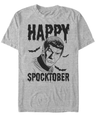 Мужская футболка Star Trek Spock Happy Spocktober с коротким рукавом