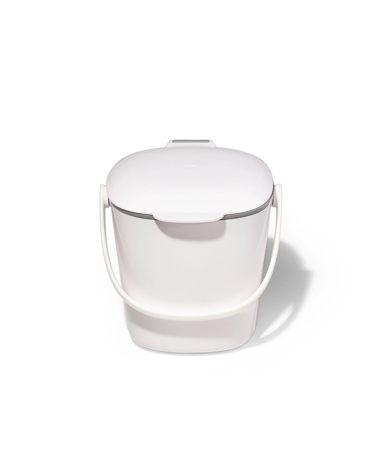 OXO Easy Clean 0.75 Gallon Compost Bin, White