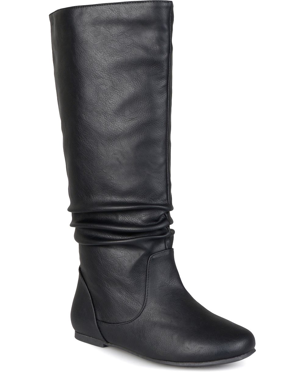 Женские ботинки Journee Collection Jayne Extra Wide Calf Rouched