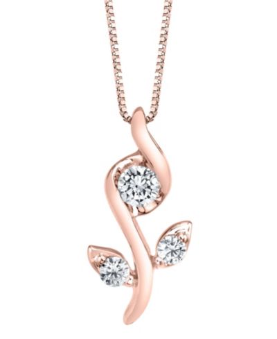 Sirena кулон Rose из золота 14k (белого, желтого или розового)