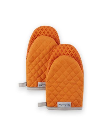 KitchenAid Asteroid Mini Oven Mitts, 5.5"x 8", Set of 2
