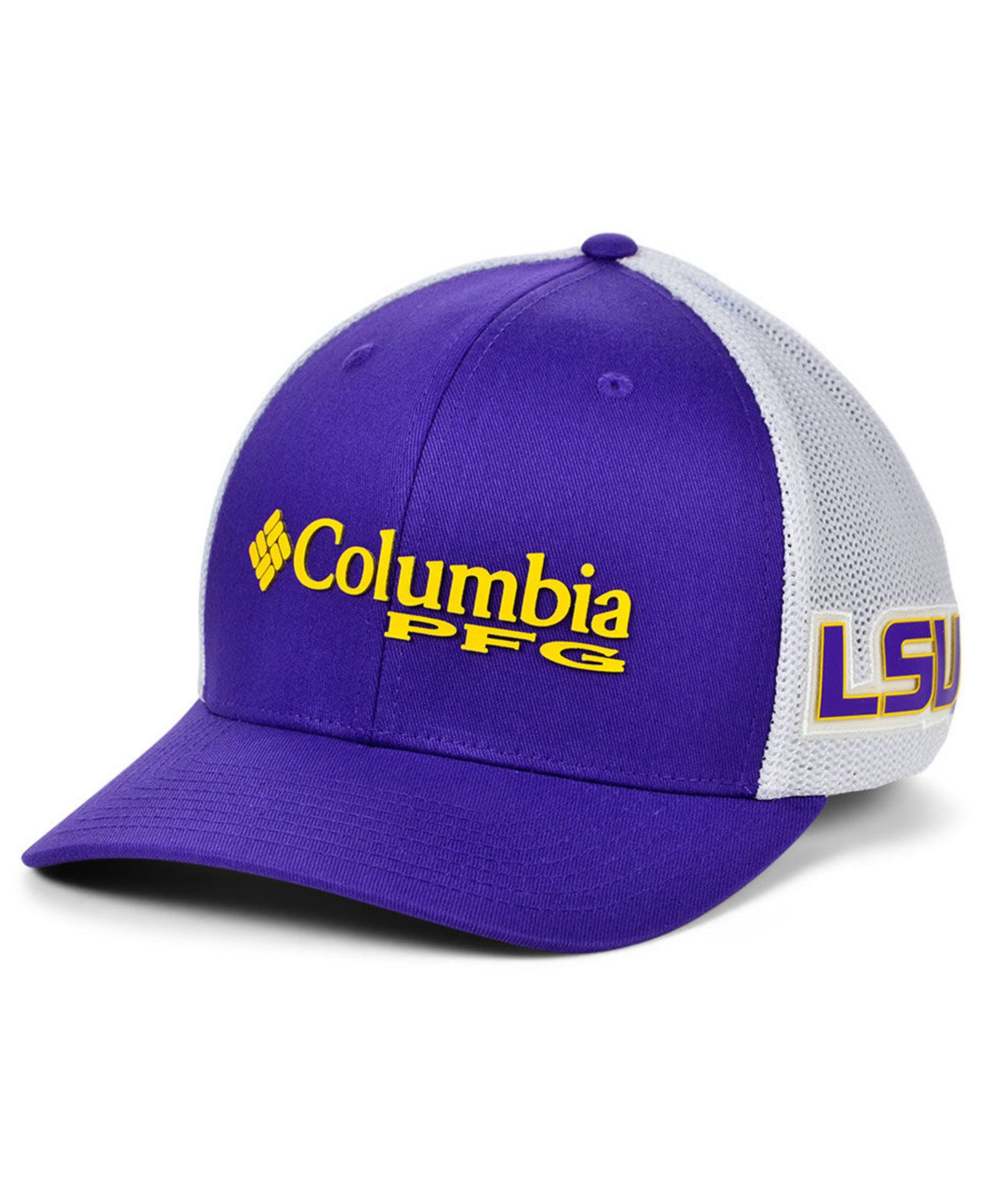 Columbia LSU Tigers PFG Stretch Cap
