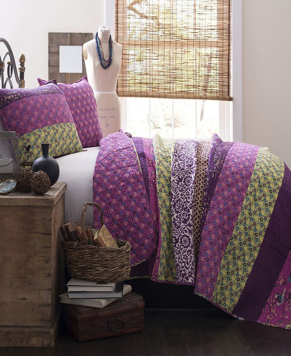Lush Décor Royal Empire Reversible 3-Pc. Quilt Set, King