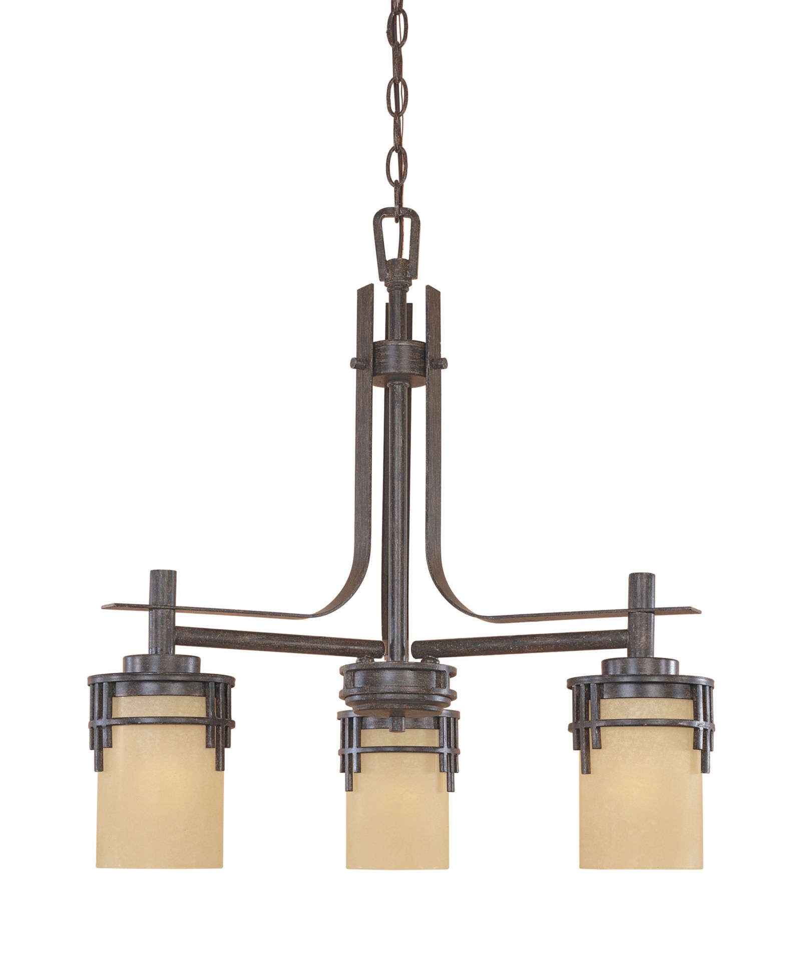 Designers Fountain Люстра Mission Ridge 3 Light Down Chandelier