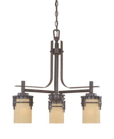 Designers Fountain Люстра Mission Ridge 3 Light Down Chandelier