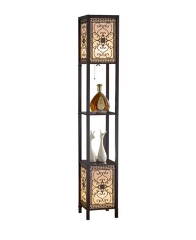 Artiva USA Infinity 64" Heart Shelf Floor Lamp