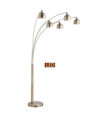 Artiva USA Amore 86" LED Arch Floor Lamp with Dimmer