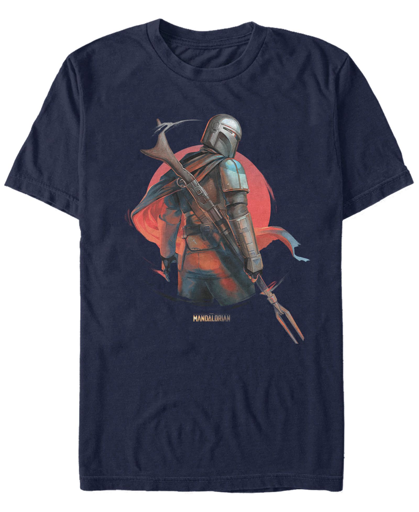 Fifth Sun Men's Star Wars The Mandalorian Dusty Sunset Short Sleeve T-shirt