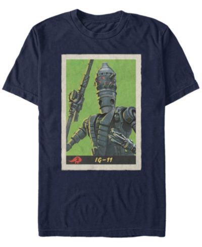 Star Wars Мужская футболка Mandalorian Retro IG-11 Poster