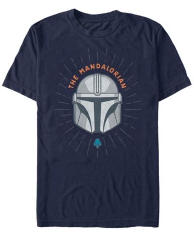 Мужская футболка Star Wars с логотипом шлема Mandalorian